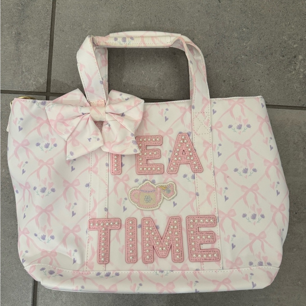 SCL High tea sugar cube mini tote